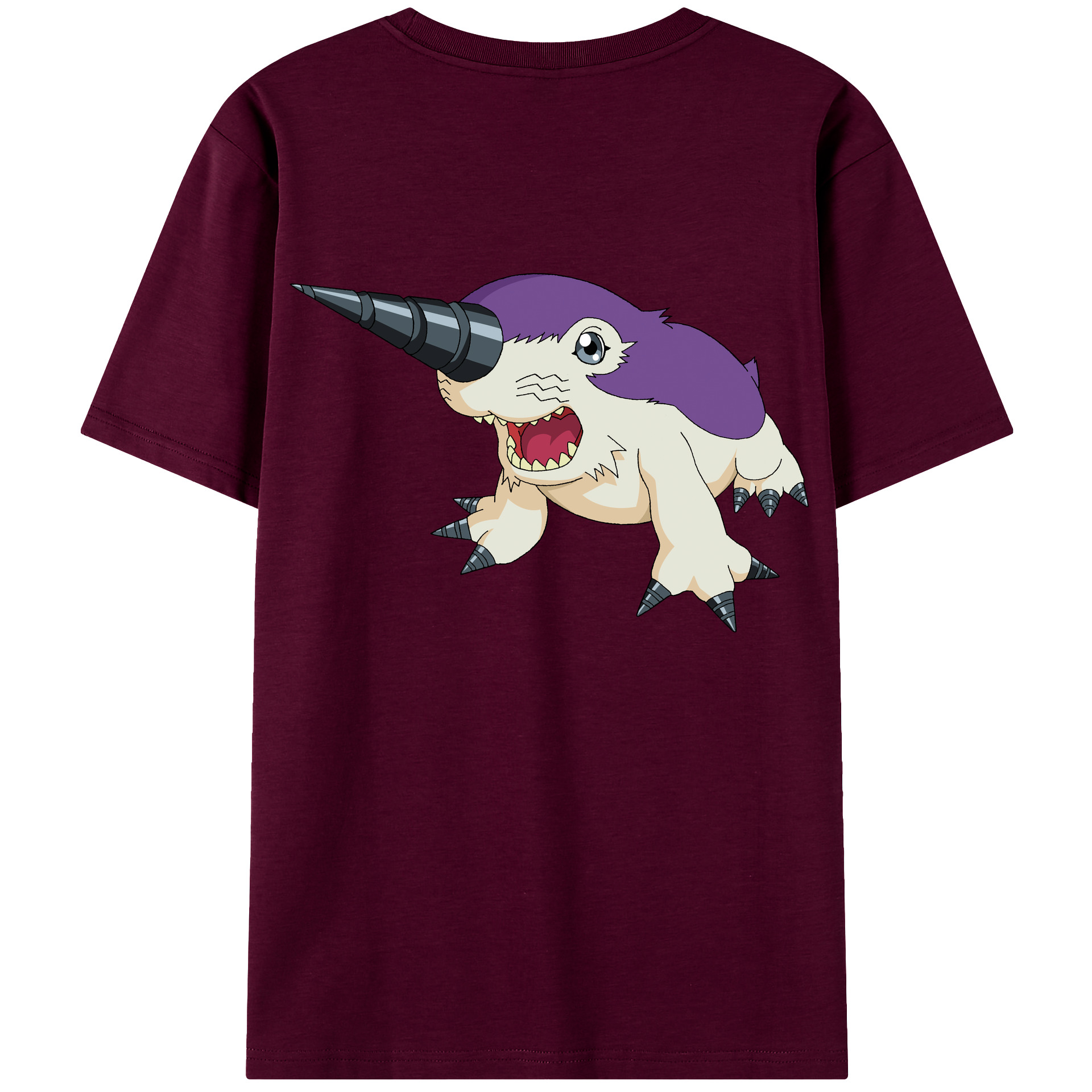 （画像用） Digimon デジタルモンスター/デジモン レディース半袖Tシャツ(バックプリント)